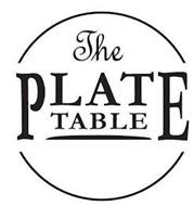 THE PLATE TABLE