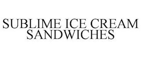 SUBLIME ICE CREAM SANDWICHES