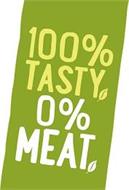 100% TASTY 0% MEAT