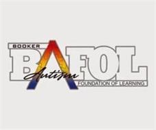 BAFOL BOOKER AUTISM FOUNDATION OF LEARNING