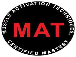 MAT MUSCLE ACTIVATION TECHNIQUES CERTIFIED MASTERY