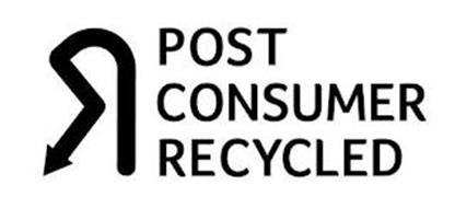 R POST CONSUMER RECYCLED
