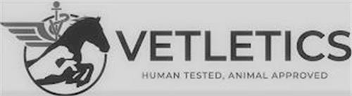 VETLETICS HUMAN TESTED, ANIMAL APPROVED