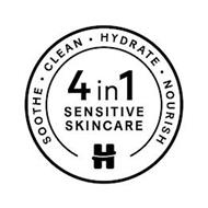 4 IN 1 SENSITIVE SKINCARE SOOTHE CLEAN HYDRATE NOURISH H