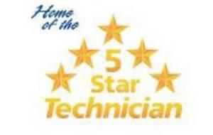 HOME OF THE 5 STAR TECHNICIAN