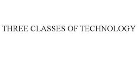 THREE CLASSES OF TECHNOLOGY