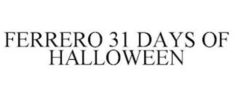 FERRERO 31 DAYS OF HALLOWEEN