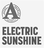 A AVERY BREWING BOULDER, CO ELECTRIC SUNSHINE
