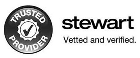 TRUSTED PROVIDER STEWART VETTED AND VERIFIED.