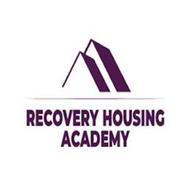 RECOVERY HOUSING ACADEMY