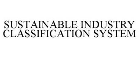 SUSTAINABLE INDUSTRY CLASSIFICATION SYSTEM