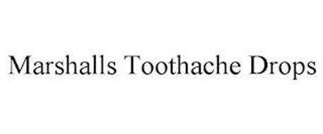 MARSHALLS TOOTHACHE DROPS