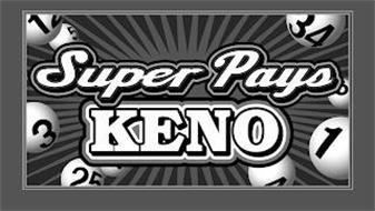 SUPER PAYS KENO 12 34 1 25 3