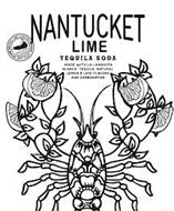 NANTUCKET LIME TEQUILA SODA MADE WITH LA LANGOSTA BLANCA TEQUILA, NATURAL LEMON & LIME FLAVORS AND CARBONATION NANTUCKET CRAFT COCKTAILS TRIPLE EIGHT EST. 2020