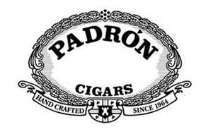 PADRON CIGARS HAND CRAFTED P P P P SINCE 1964