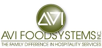 AVI FOODSYSTEMS, INC. THE FAMILY DIFFERENCE IN HOSPITALITY SERVICES
