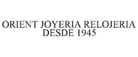 ORIENT JOYERIA RELOJERIA DESDE 1945