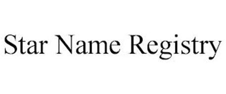 STAR NAME REGISTRY