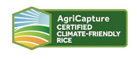 AGRICAPTURE CERTIFIED CLIMATE-FRIENDLY RICE