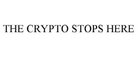 THE CRYPTO STOPS HERE