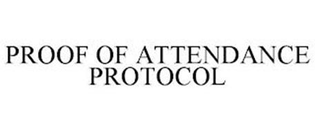 PROOF OF ATTENDANCE PROTOCOL