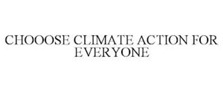 CHOOOSE CLIMATE ACTION FOR EVERYONE