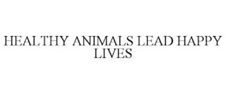 HEALTHY ANIMALS LEAD HAPPY LIVES