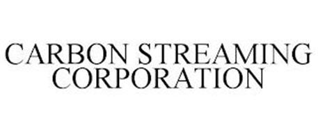 CARBON STREAMING CORPORATION