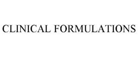 CLINICAL FORMULATIONS
