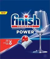 NEW FINISH POWERBALL AUTOMATIC DISHWASHER DETERGENT POWER DEEP CLEAN V SPARKLING SHINE