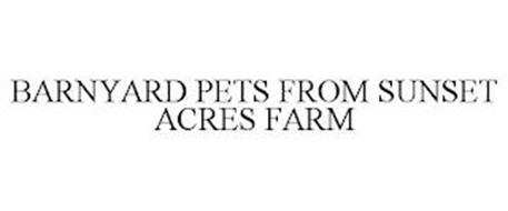 BARNYARD PETS FROM SUNSET ACRES FARM