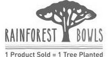 RAINFOREST BOWLS 1 PRODUCT SOLD = 1 TREE PLANTED