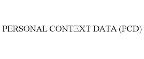 PERSONAL CONTEXT DATA (PCD)