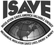 ISAVE INSULATION SAVES AMERICA VALUABLE ENERGY MECHANICAL INSULATION SAVES LIVES, ENERGY & MONEY