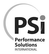 PSI PERFORMANCE SOLUTIONS INTERNATIONAL