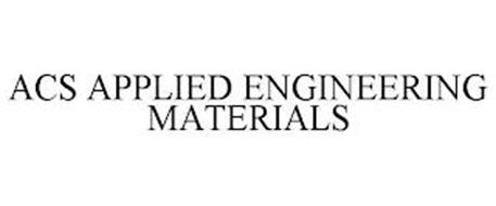 ACS APPLIED ENGINEERING MATERIALS