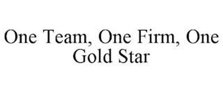 ONE TEAM, ONE FIRM, ONE GOLD STAR