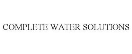 COMPLETE WATER SOLUTIONS