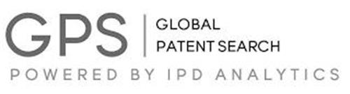 GPS GLOBAL PATENT SEARCH POWERED BY IPD ANALYTICS
