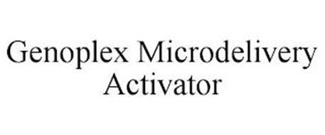 GENOPLEX MICRODELIVERY ACTIVATOR