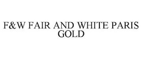 F&W FAIR AND WHITE PARIS GOLD