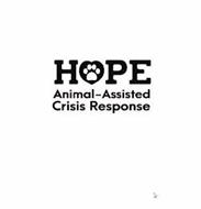 HOPE ANIMAL-ASSISTED CRISIS REPONSE