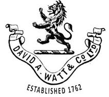 DAVID A. WATT & CO LTD ESTABLISHED 1762