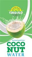PREMIUM QUALITY COCO FLO NATURAL AND PURE COCO NUT WATER