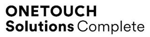 ONETOUCH SOLUTIONS COMPLETE