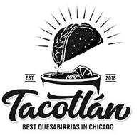 EST. 2018 TACOTLAN BEST QUESABIRRIAS IN CHICAGO