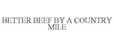 BETTER BEEF BY A COUNTRY MILE