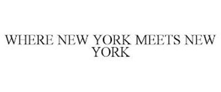 WHERE NEW YORK MEETS NEW YORK