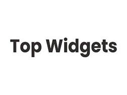 TOP WIDGETS
