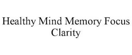 HEALTHY MIND MEMORY FOCUS CLARITY
